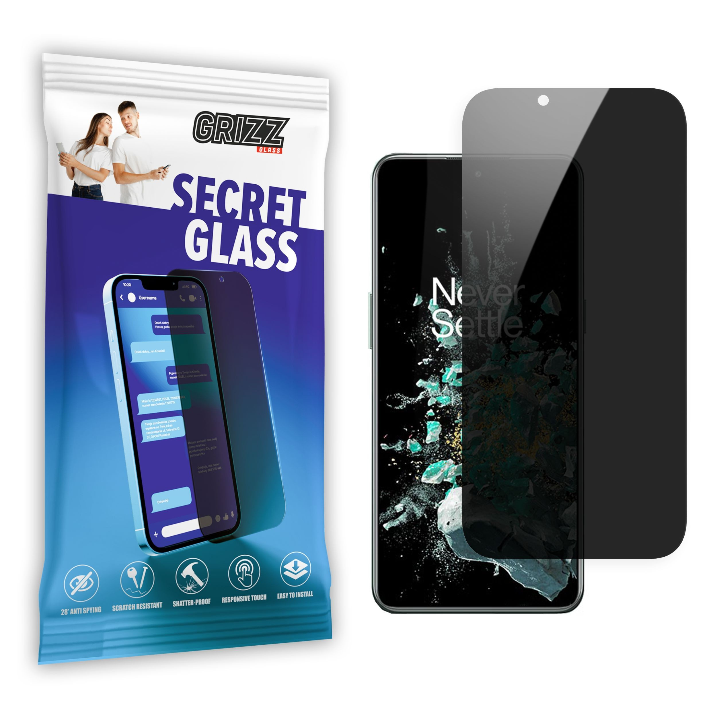 GrizzGlass SecretGlass OnePlus Ace Pro