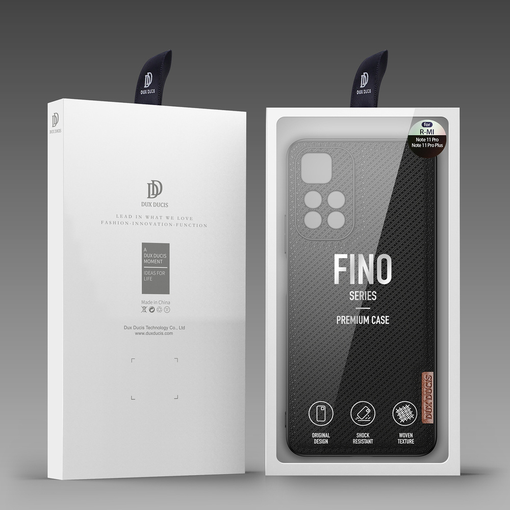 Dux Ducis Fino Xiaomi Mi11i HyperCharge/POCO X4 NFC 5G black