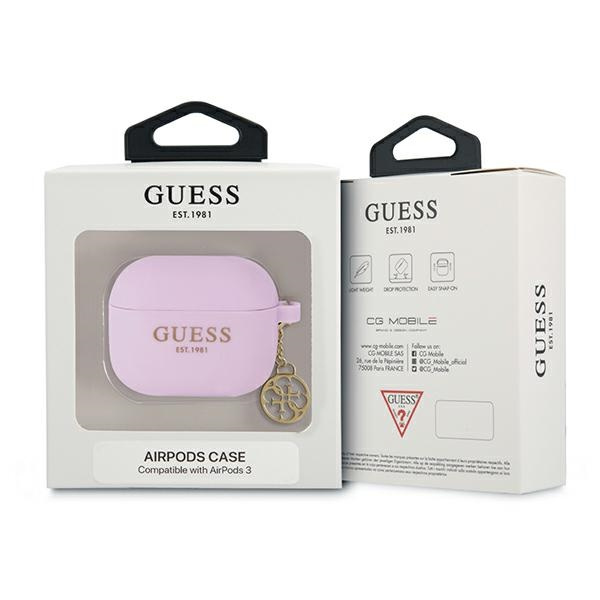 Guess GUA3LSC4EU Apple AirPods 3 cover purple Charm Collection