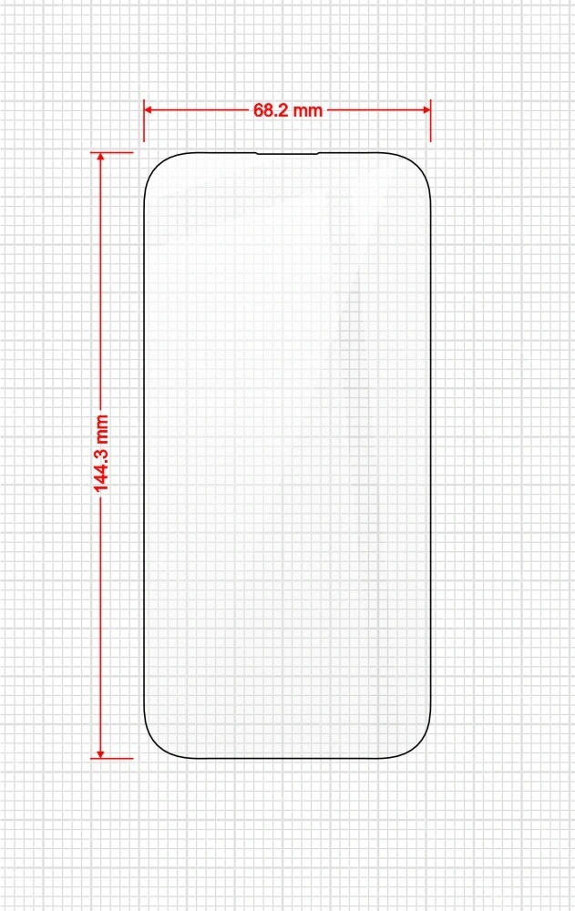 GrizzGlass HybridGlass Easy Apple iPhone 14 Pro [2 PACK]