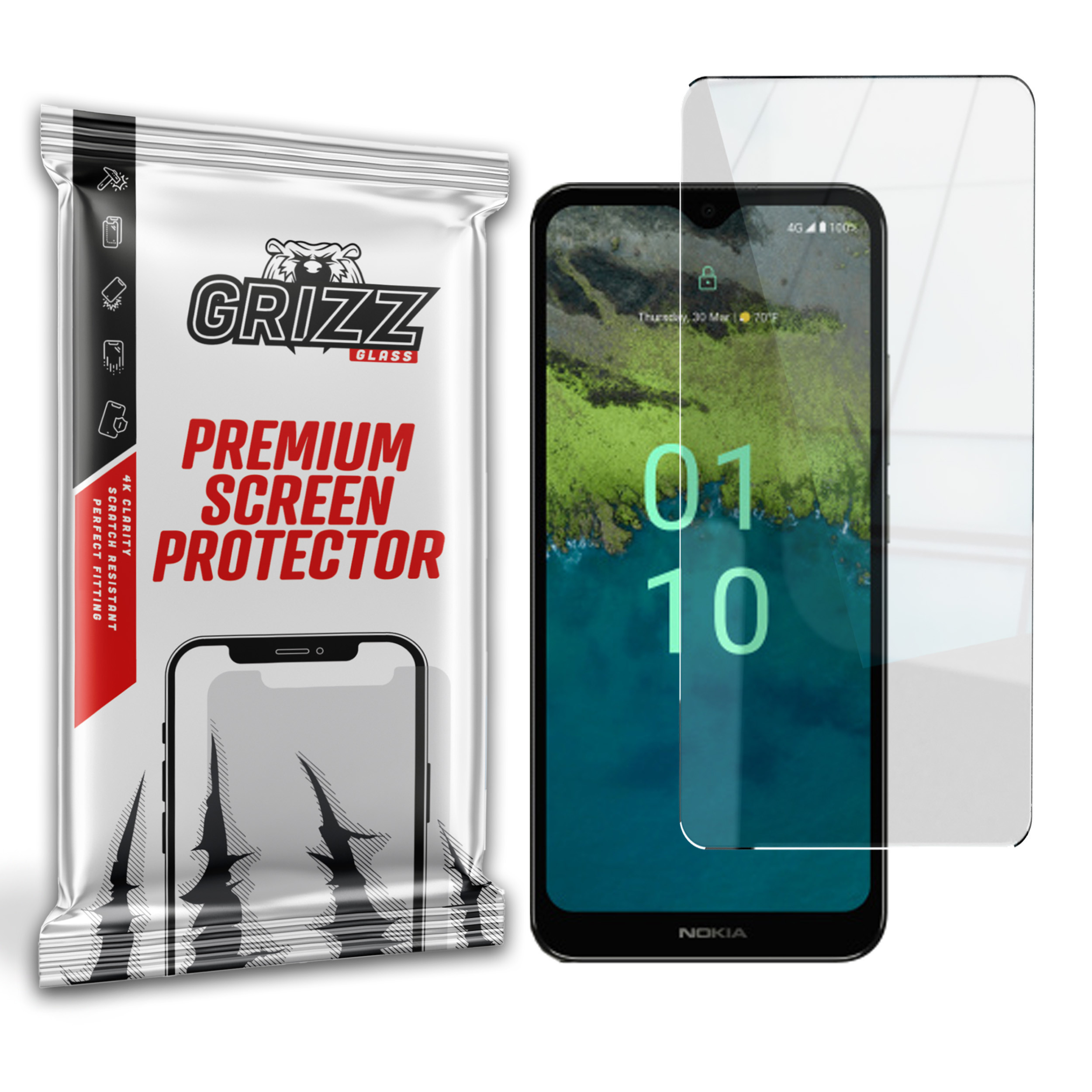 GrizzGlass HybridGlass Nokia C110
