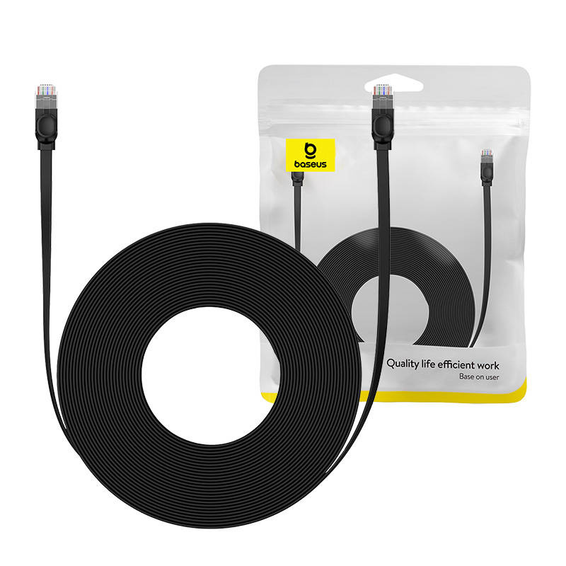 Baseus Ethernet CAT6 network cable 20m (black)