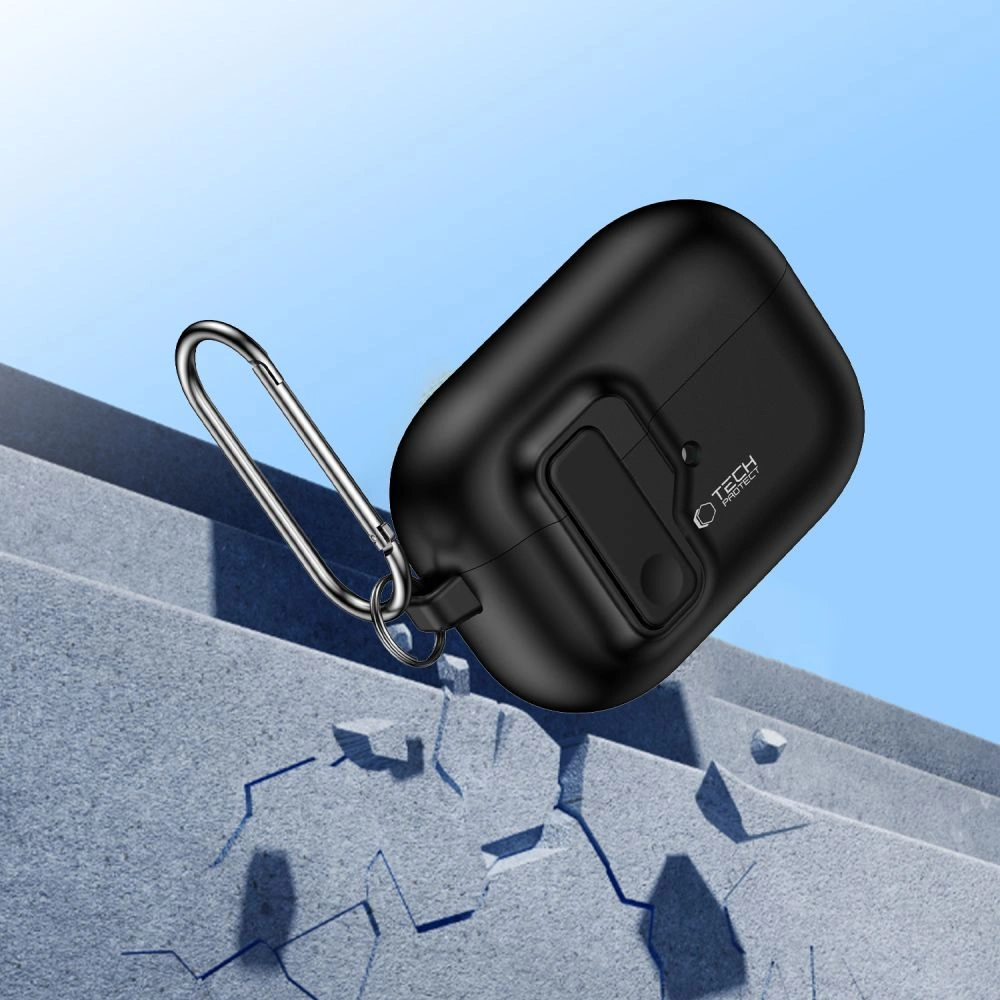 Tech-Protect Slim Hook Apple Airpods Pro 1 / 2 Black