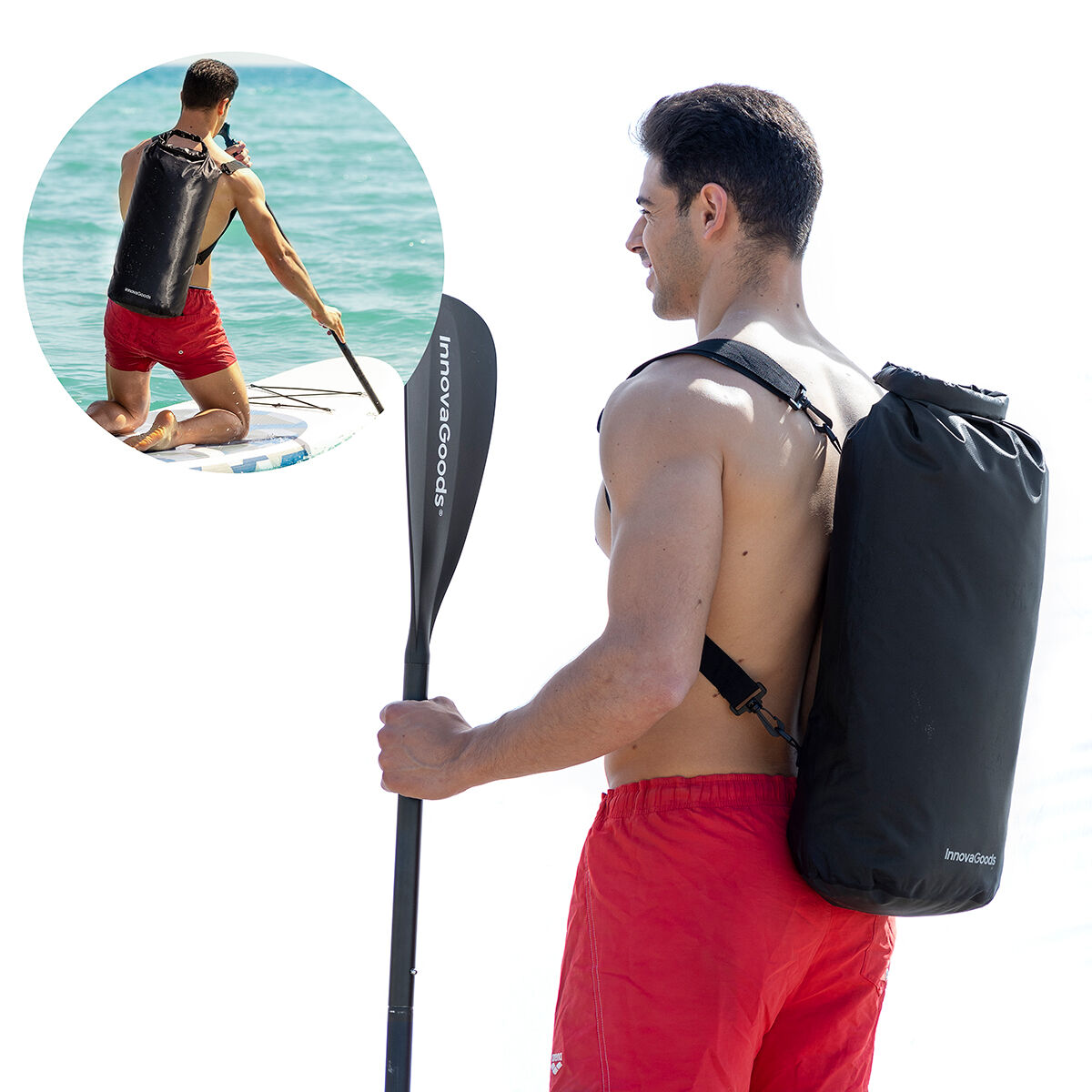 Waterproof Sports Dry Bag Dryhux InnovaGoods 20 L