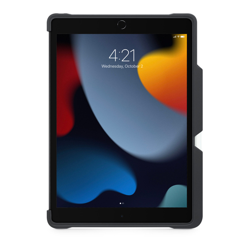 STM DuxShell Duo Apple iPad 10.2 2019/2020/2021 (7, 8, 9 gen) MIL-STD-810G (Black)