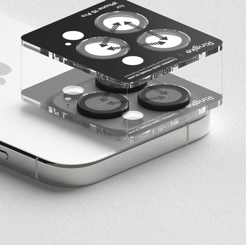 Ringke Camera Frame Protector Apple iPhone 15 Pro Max Black