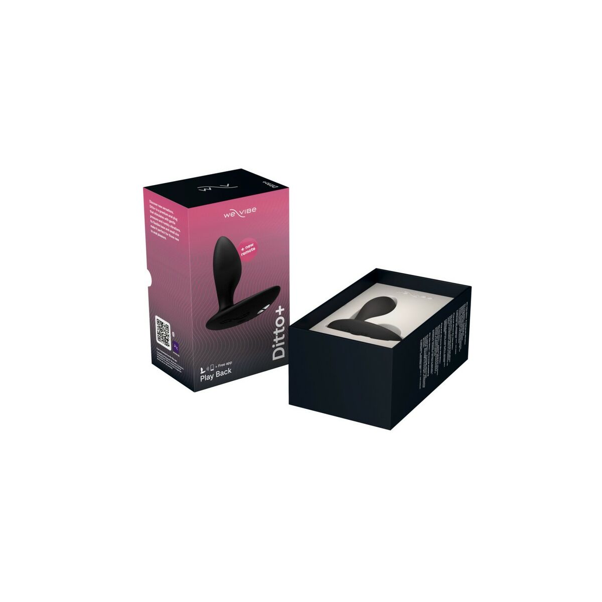 Prostate Massager We-Vibe Black Prostate Massager We-Vibe Black