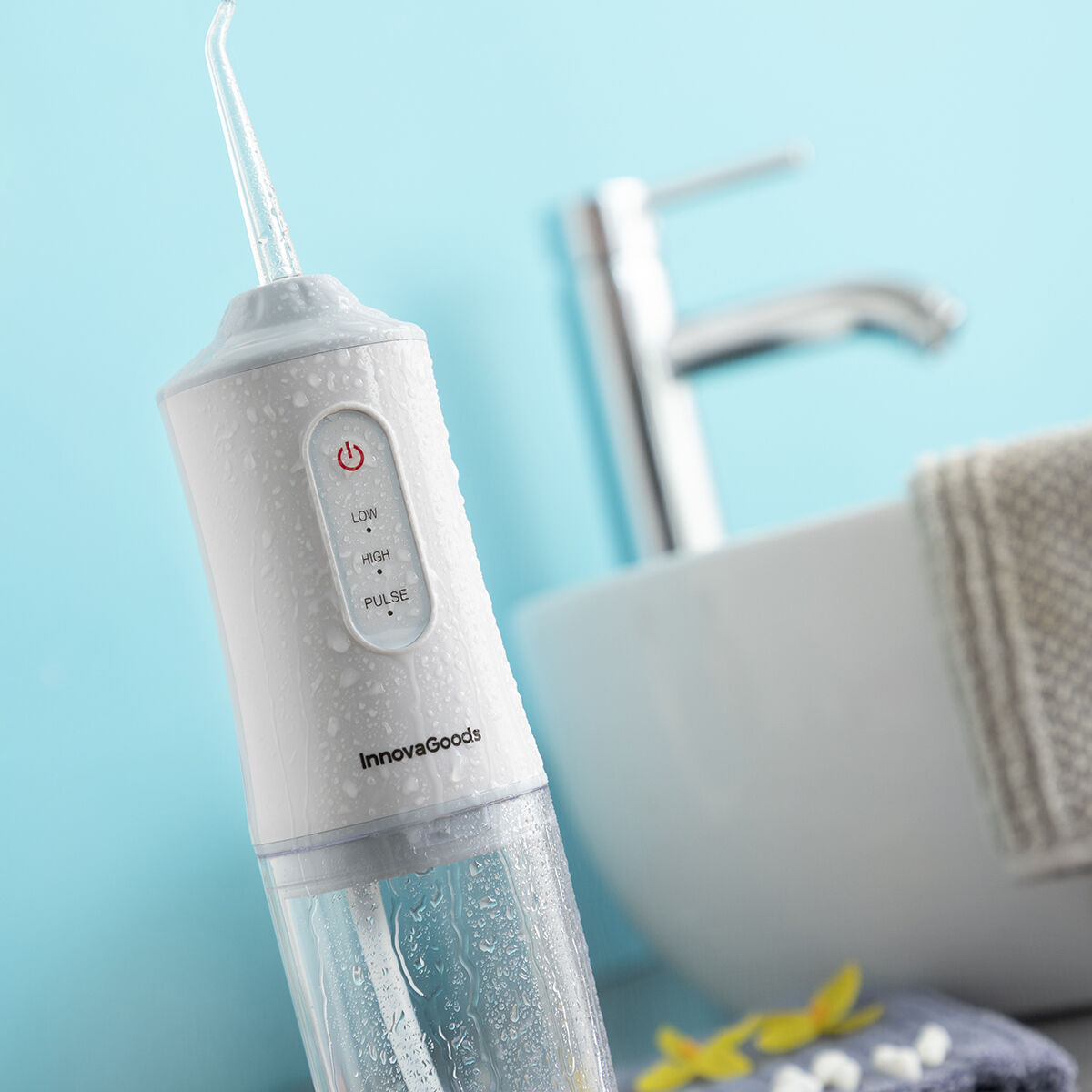 Portable Rechargeable Oral Irrigator Denter InnovaGoods Portable Rechargeable Oral Irrigator Denter InnovaGoods