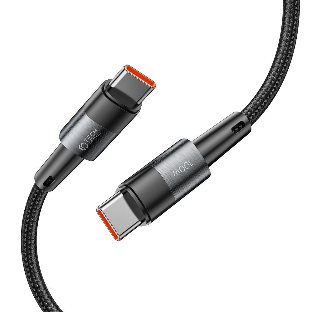 Tech-Protect Ultraboost cable USB-C, PD, 100W, 5A, 300cm Grey