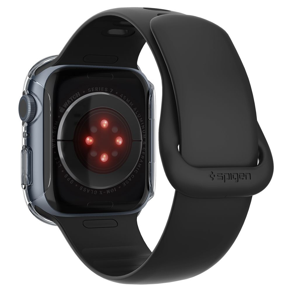 Etui Spigen Thin Fit Apple Watch 7 (45mm) Crystal Clear