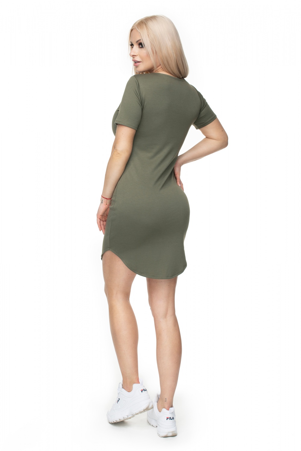  Evening dress model 131937 PeeKaBoo  green