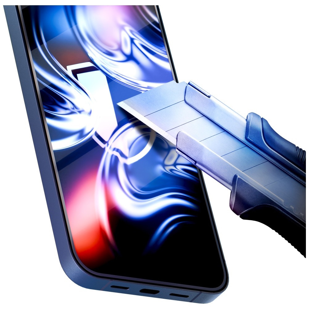 Szkło hartowane 3MK HardGlass Max z aplikatorem do Apple iPhone 15 Pro Max czarny