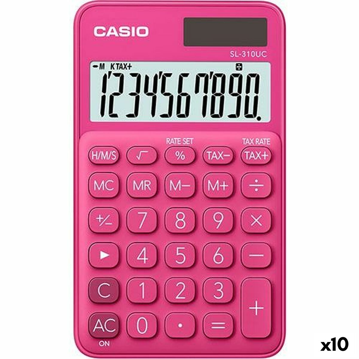 Taschenrechner Casio SL-310UC Pink (10 Stück)