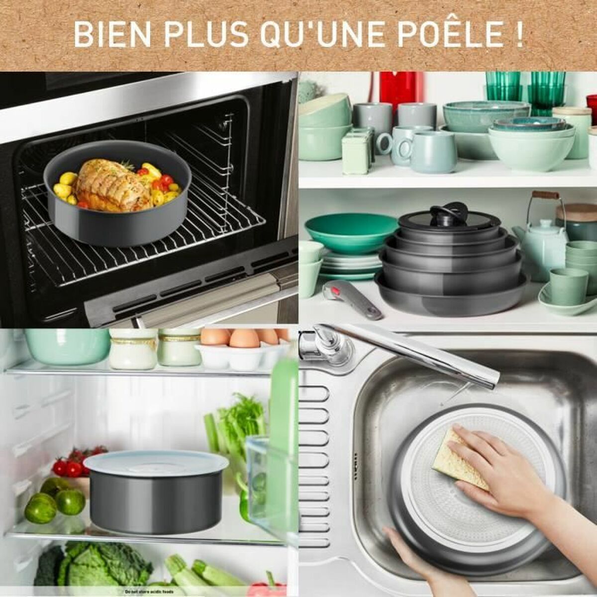 Cookware SEB   3 Pieces