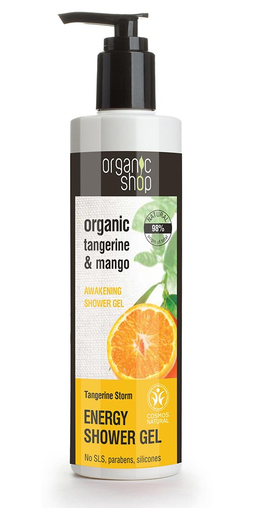 Organic Shop Żel pod prysznic Energetyczny Mandarynkowa Burza