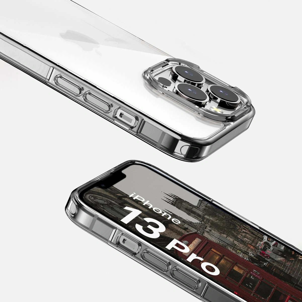 Bizon Case Halo for Apple iPhone 13 Pro transparent