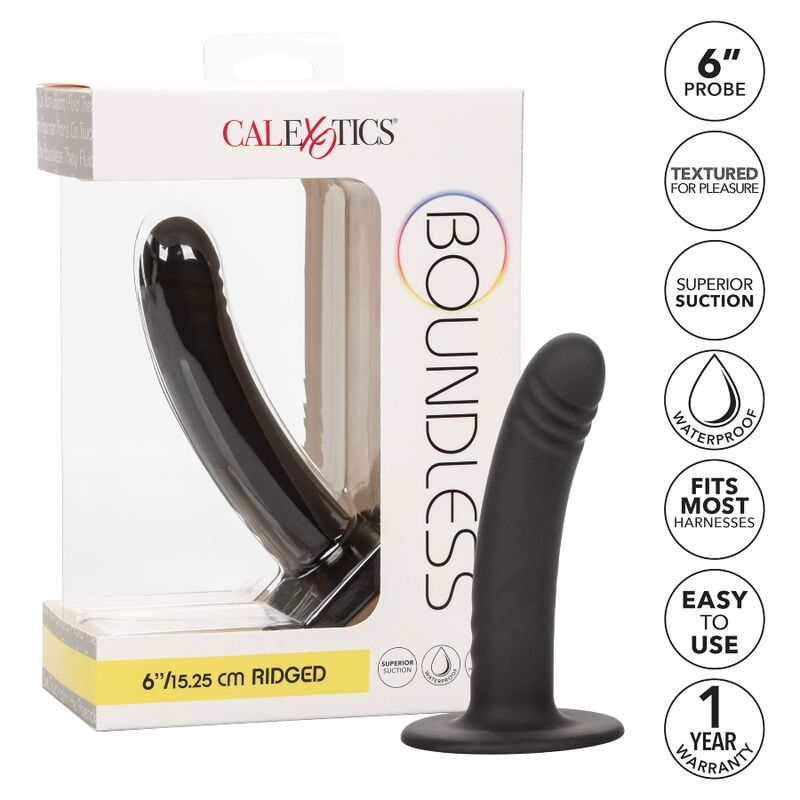 CALEX BOUNDLESS DILDO 15.25 CM HARNESS COMPATIBLE