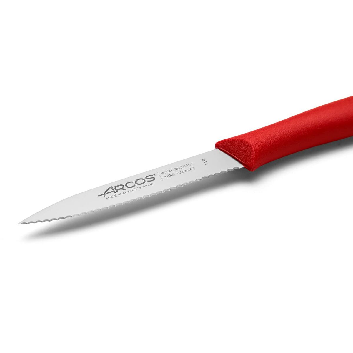 Peeler Knife Arcos Nova Red Stainless steel polypropylene 10 cm