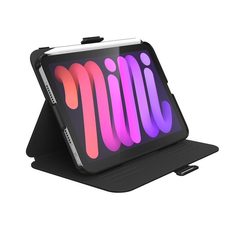 Speck Balance Folio MICROBAN Apple iPad mini 2021 6 Gen (Black)