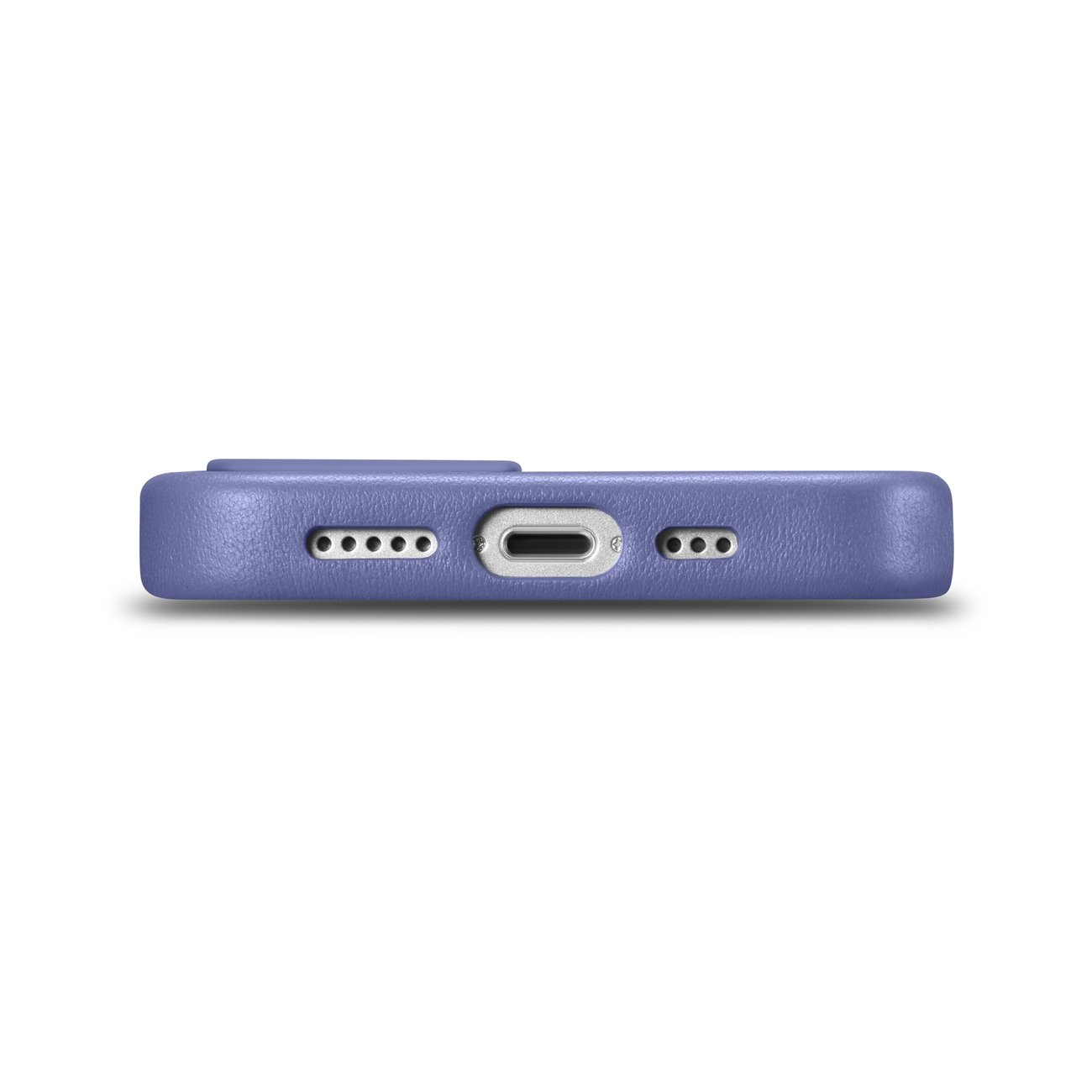 iCarer Case Leather MagSafe Apple iPhone 14 Plus light purple