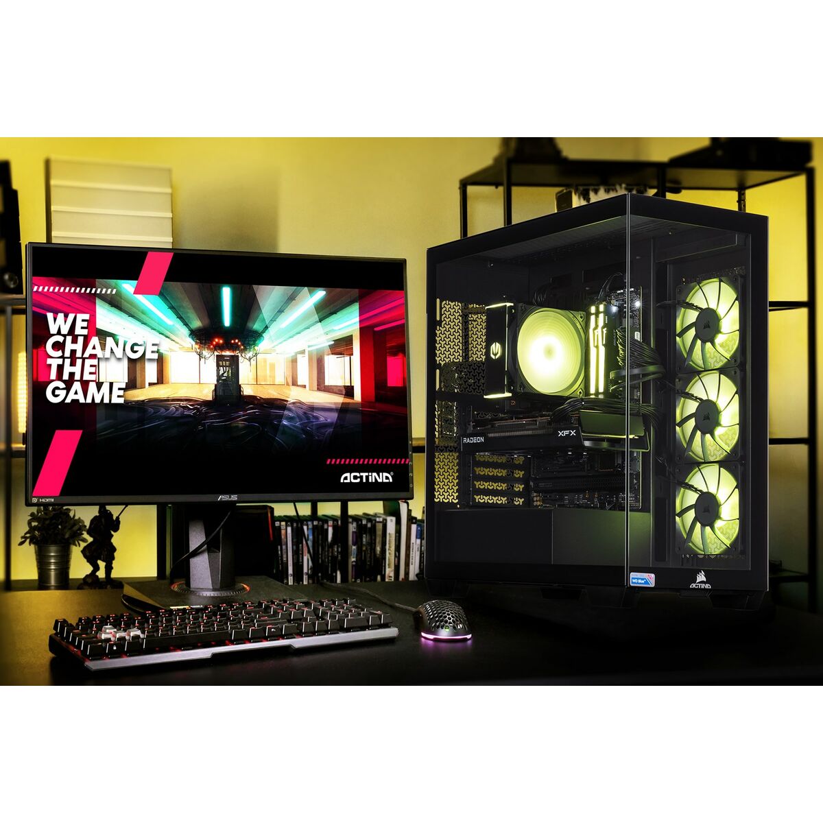 Desktop PC Actina KOMACNGIP0213 AMD RYZEN™ 5 7500F 32 GB RAM 1 TB SSD Desktop PC Actina KOMACNGIP0213 AMD RYZEN™ 5 7500F 32 GB RAM 1 TB SSD
