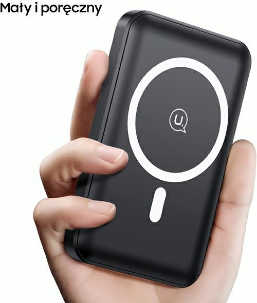 USAMS Powerbank PB64 10000mAh 20W QC3.0+PD Magnetic Wireless Fast Charge black 10KCD17301 (US-CD173)