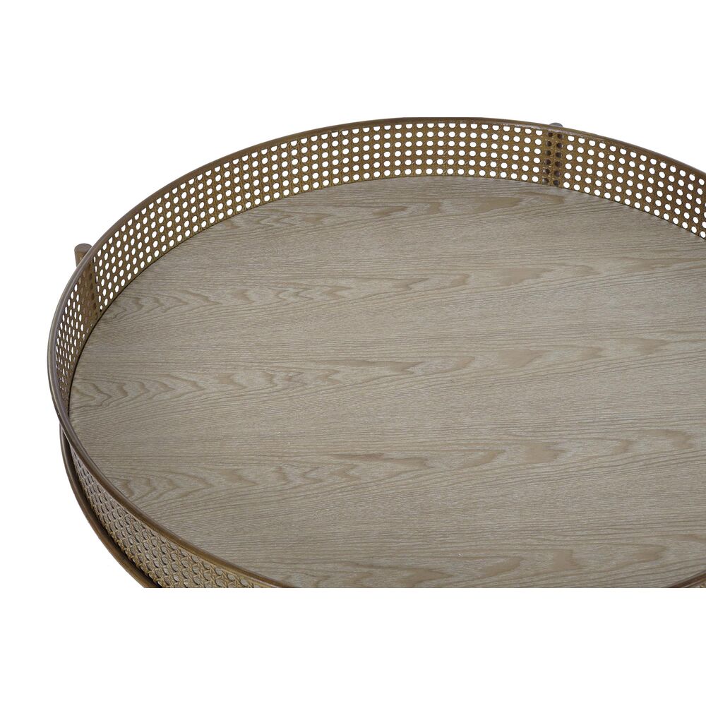 Side table DKD Home Decor Metal (80 x 80 x 38 cm)