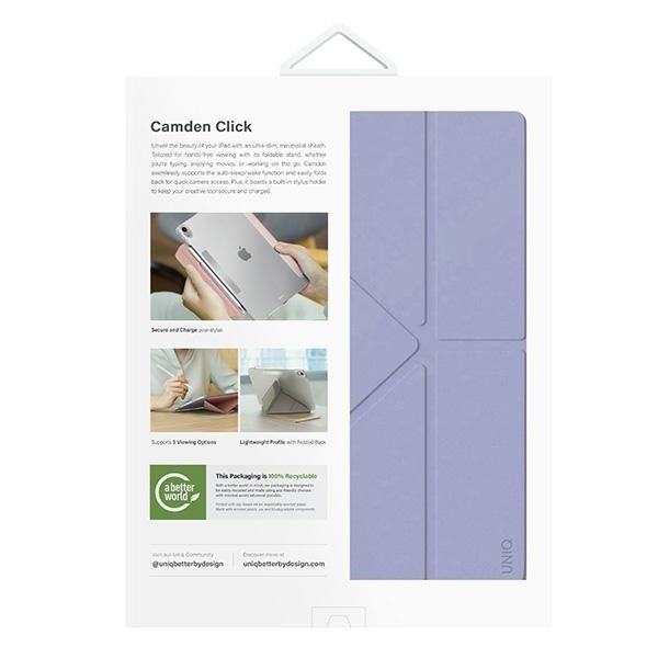 UNIQ Camden Click Apple iPad Air 13" 2024 (6 gen) light violet