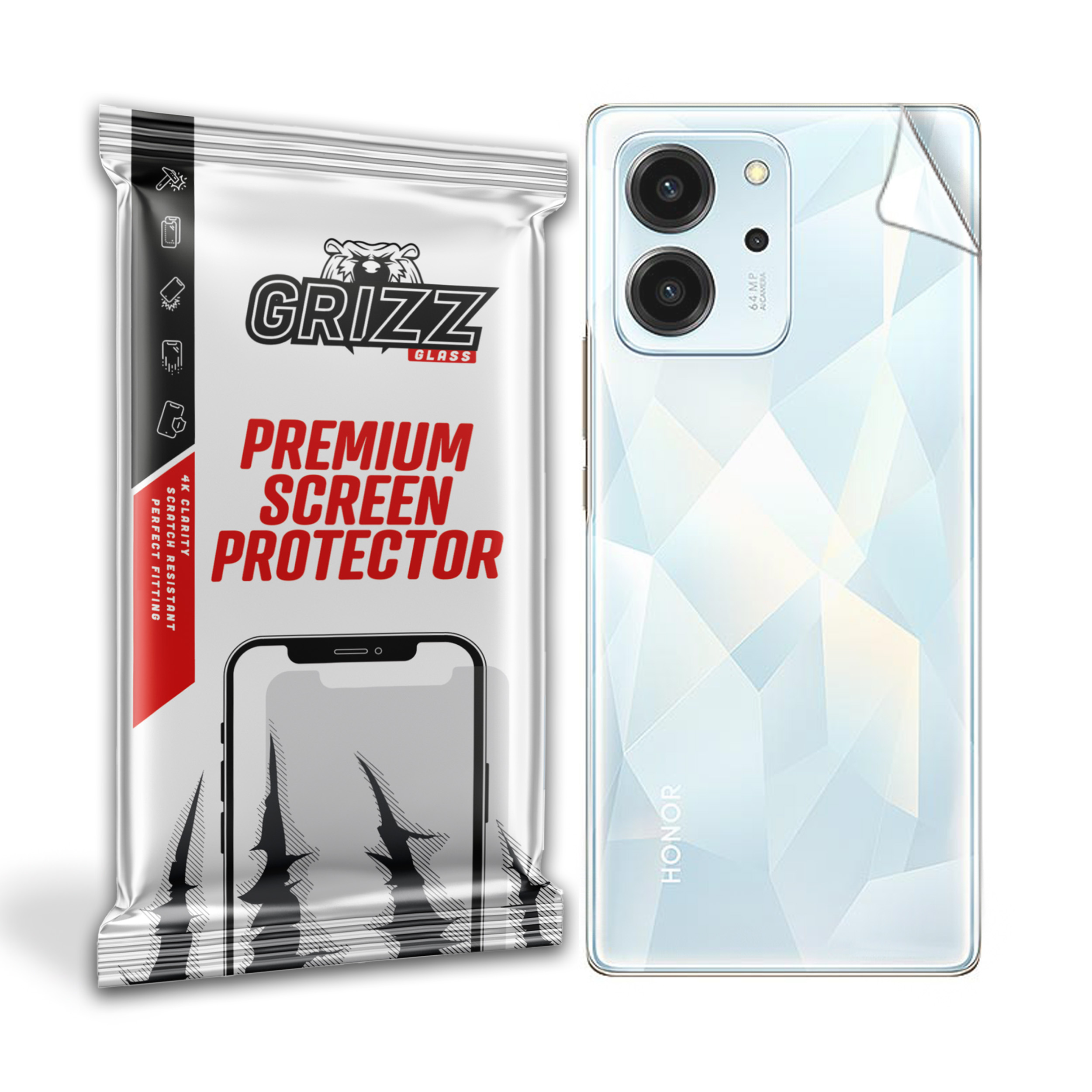 GrizzGlass SatinSkin Honor 80 SE