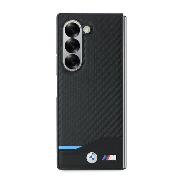 Case BMW BMHMZFD622NBCK Samsung Galaxy Z Fold6 MagSafe Carbon black/black