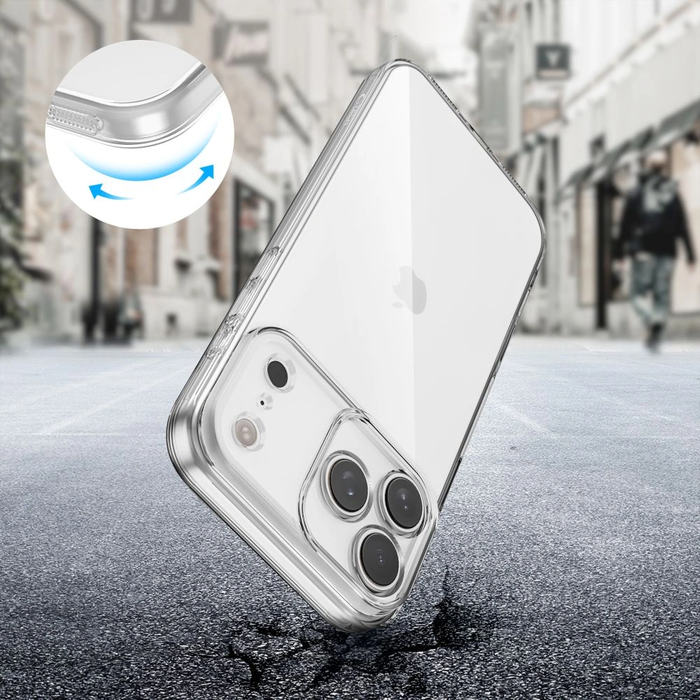 Tech-Protect FlexAir Case for Apple iPhone 17 Pro Clear