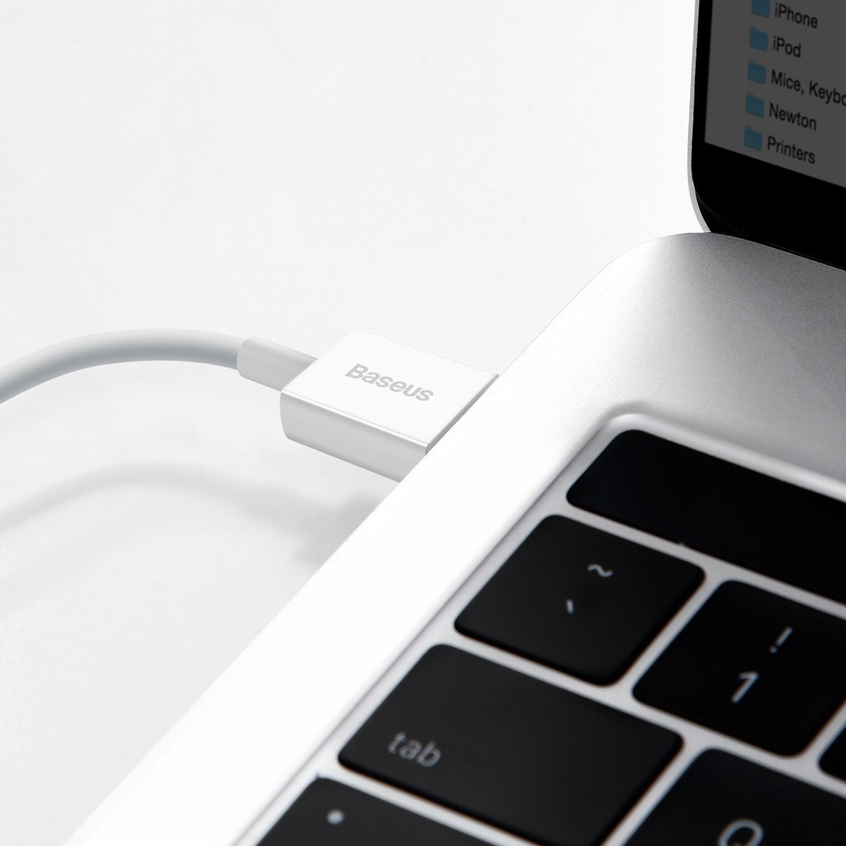 Baseus Superior Series Cable USB to iP 2.4A 2m (white)