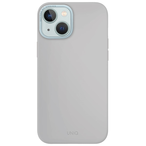 UNIQ Lino Hue Apple iPhone 15 MagClick Charging chalk grey