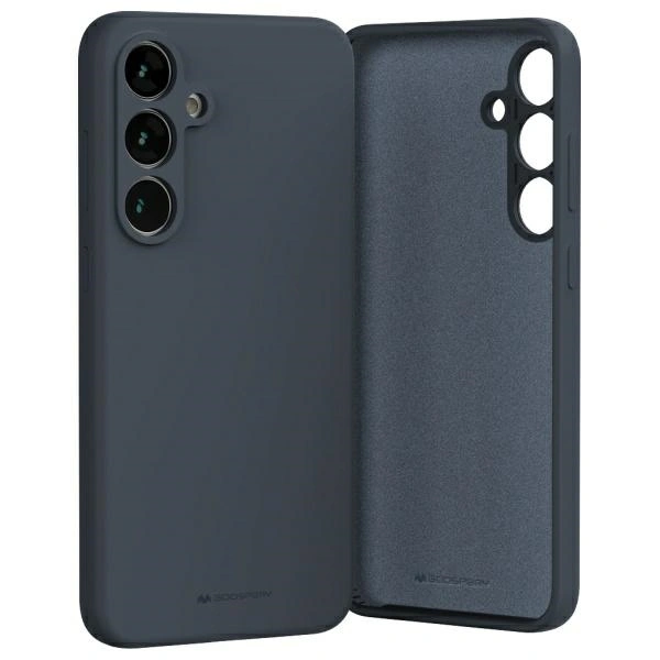 Etui Mercury Silicone do Samsung Galaxy S24 FE granatowy