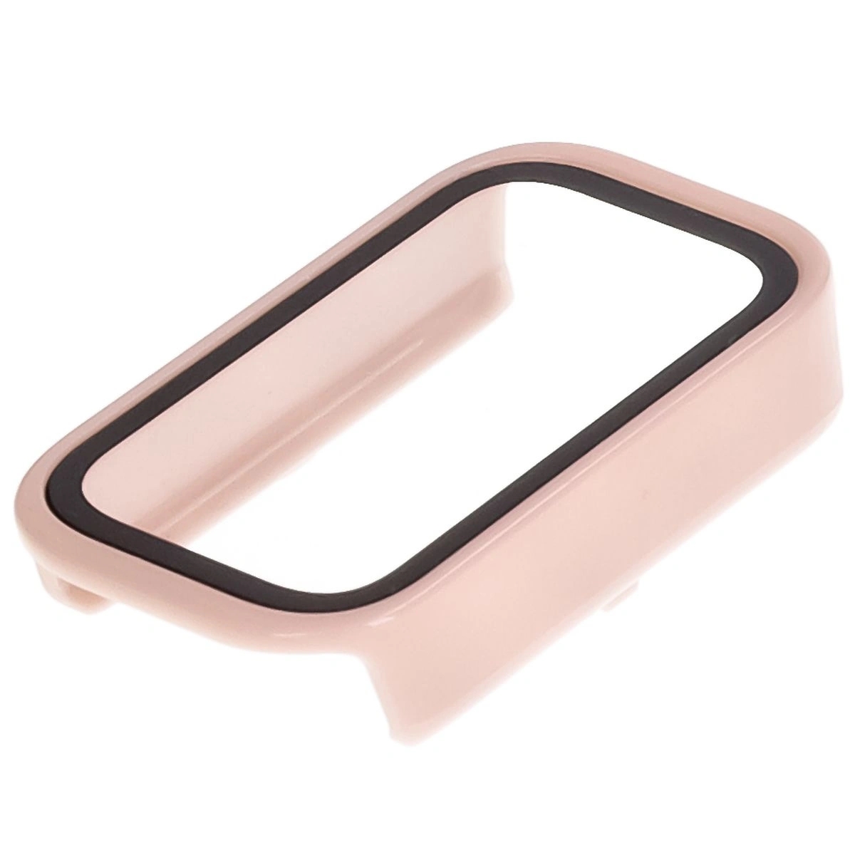 Bizon Case+Glass Watch Xiaomi Smart Band 9 Active / Redmi Smart Band 3 pink
