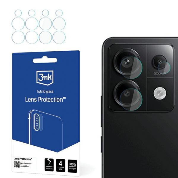 3MK Lens Protect Redmi Note 13 Pro 5G [4 PACK]