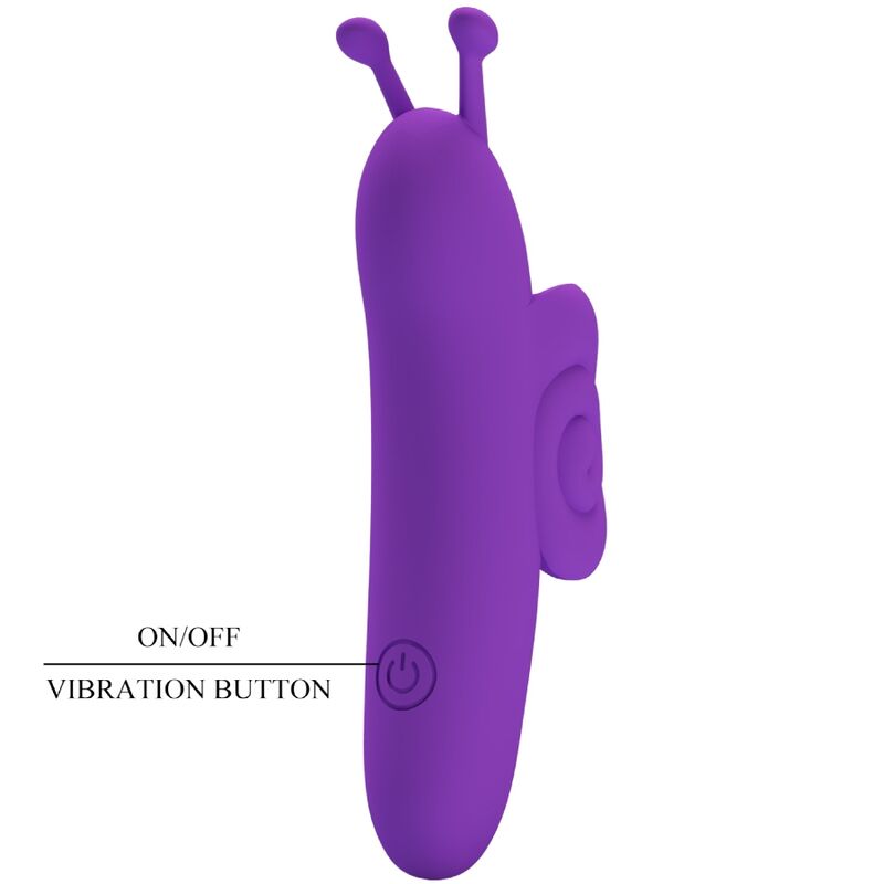 PRETTY LOVE - SNAIL POWERFUL PURPLE FINGER STIMULATOR