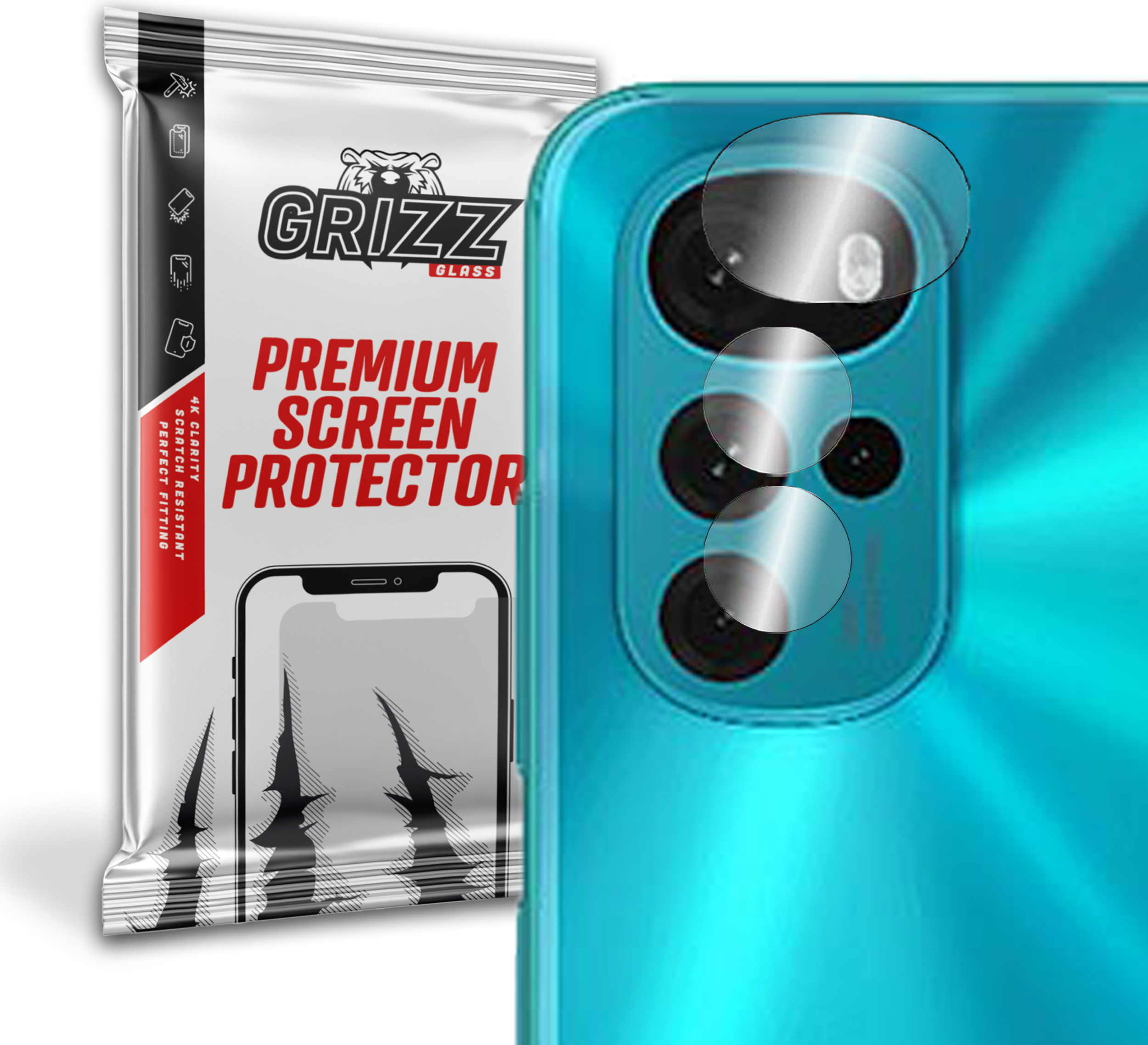GrizzGlass HybridGlass Camera Motorola Moto G22