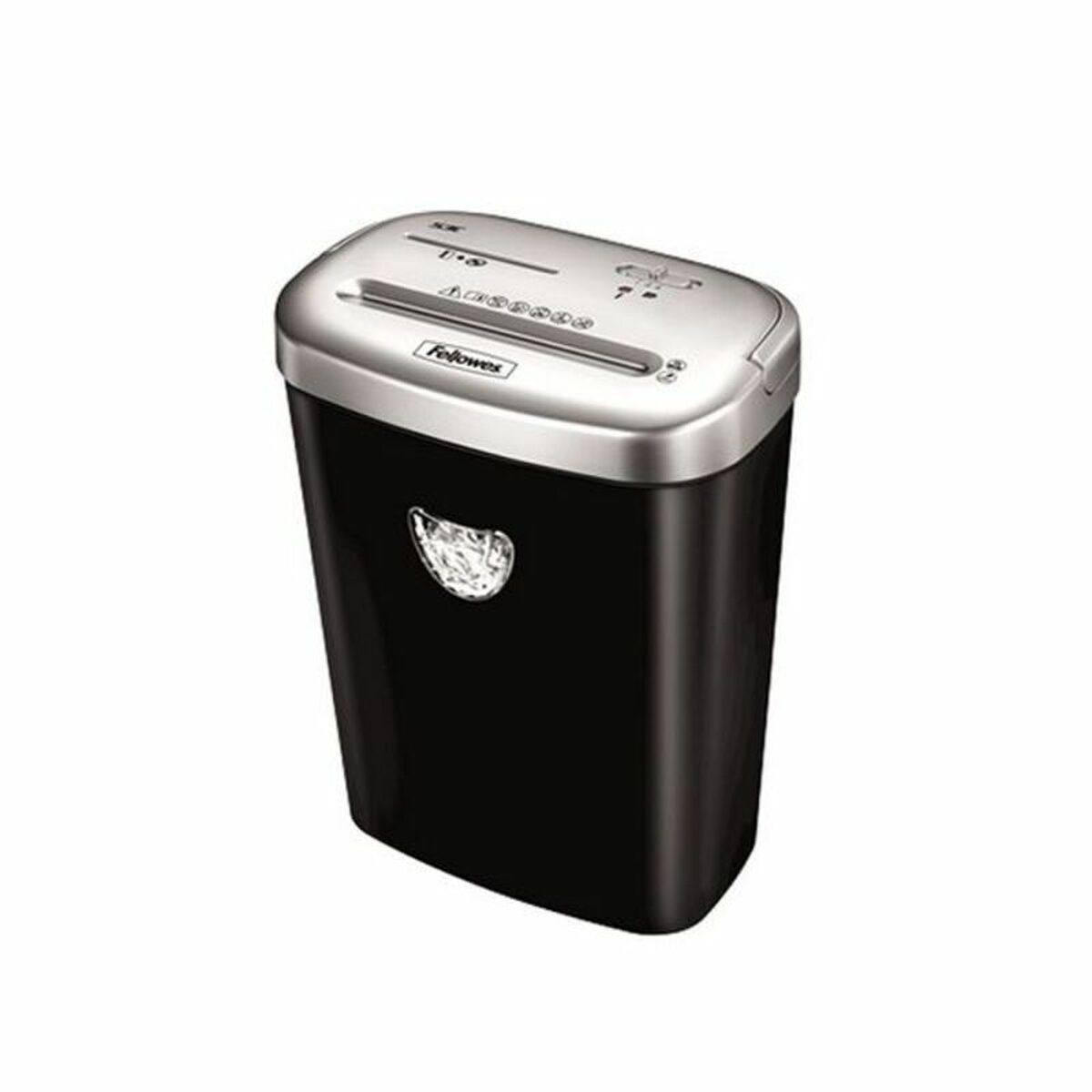 Micro-Cut Paper Shredder Fellowes 53C 23 L 4 x 35 mm 100 Sheets Black