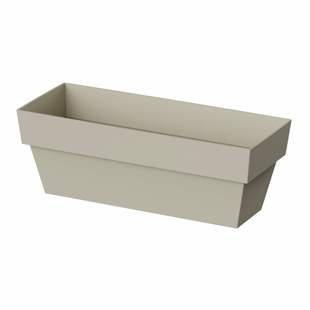 Donica Balkonowa Plastiken Limited Ecru (12 x 30 cm)