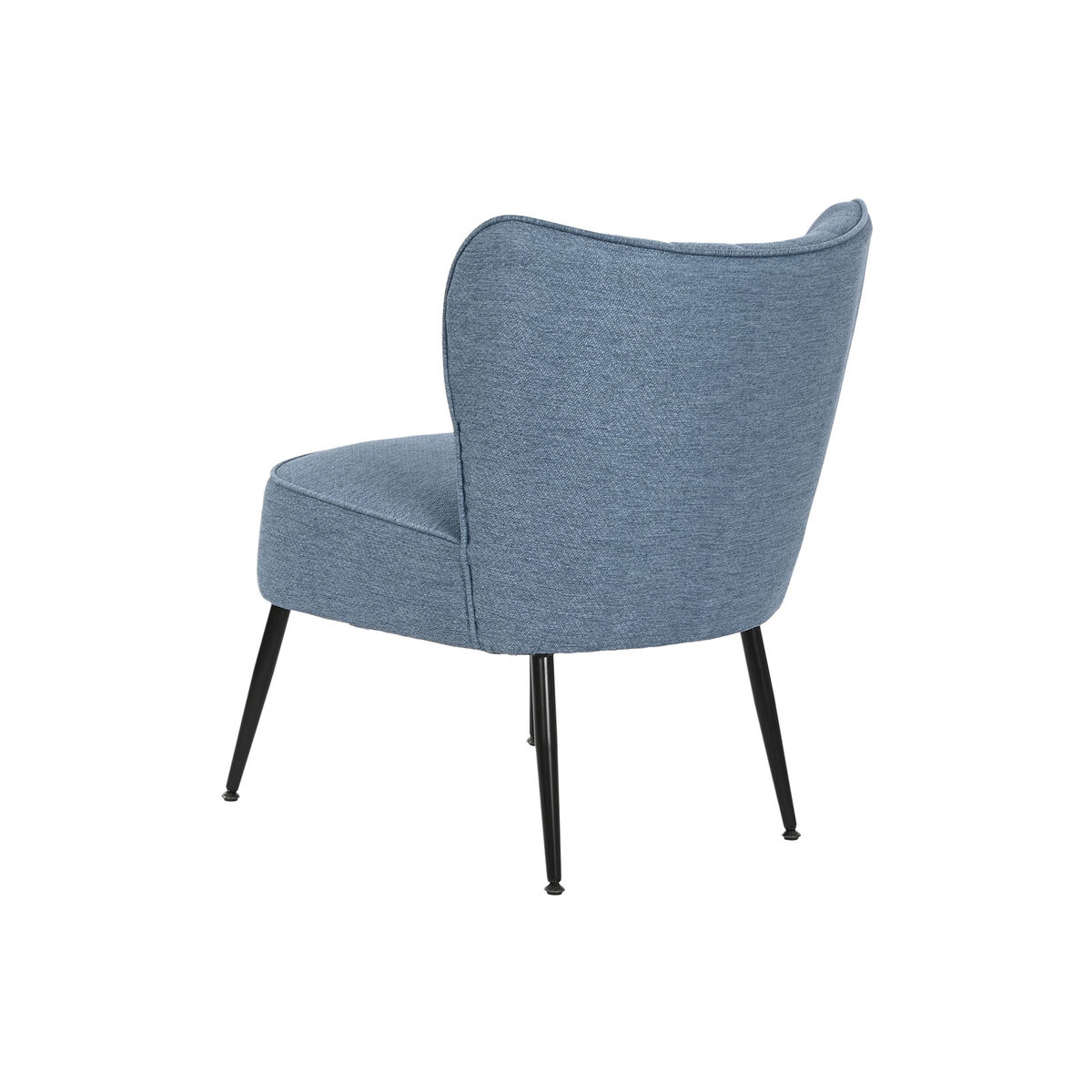 Armchair DKD Home Decor Blue Metal 55 x 64 x 72,5 cm