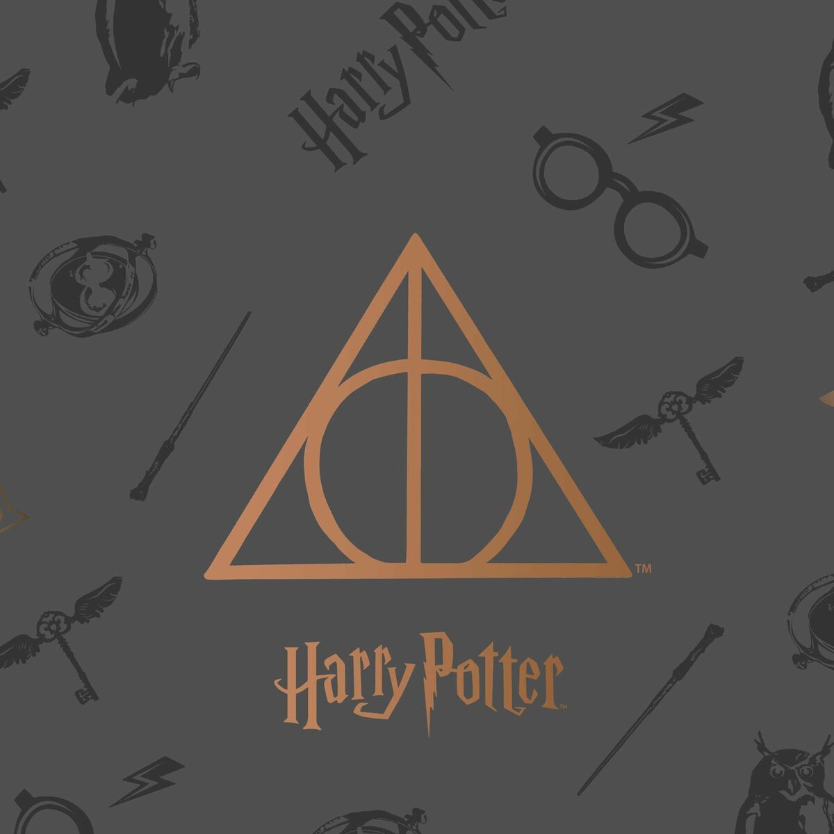 Bedspread (quilt) Harry Potter Deathly Hallows Multicolour 235 x 270 cm 235 x 3 x 270 cm Bed 135 cm