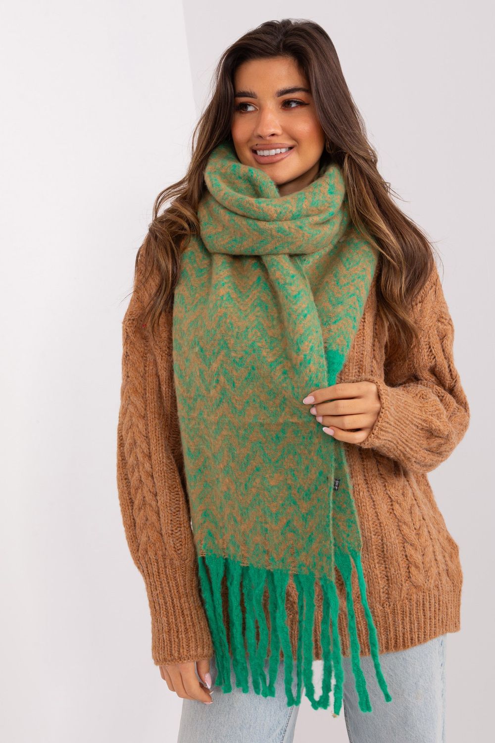 Shawl model 189233 AT  green