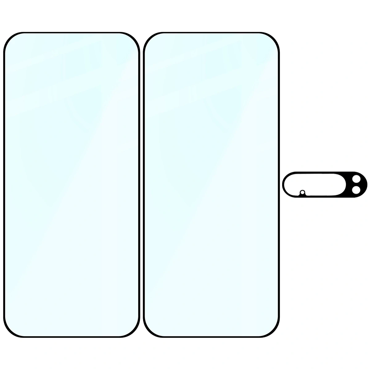 2x Szkło na ekran + szkło na aparat BIZON Edge Pack do Google Pixel 10 Pro XL