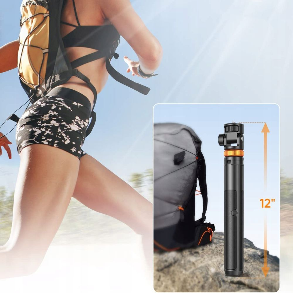 Tech-protect L03s Wireless Selfie Stick Tripod Black