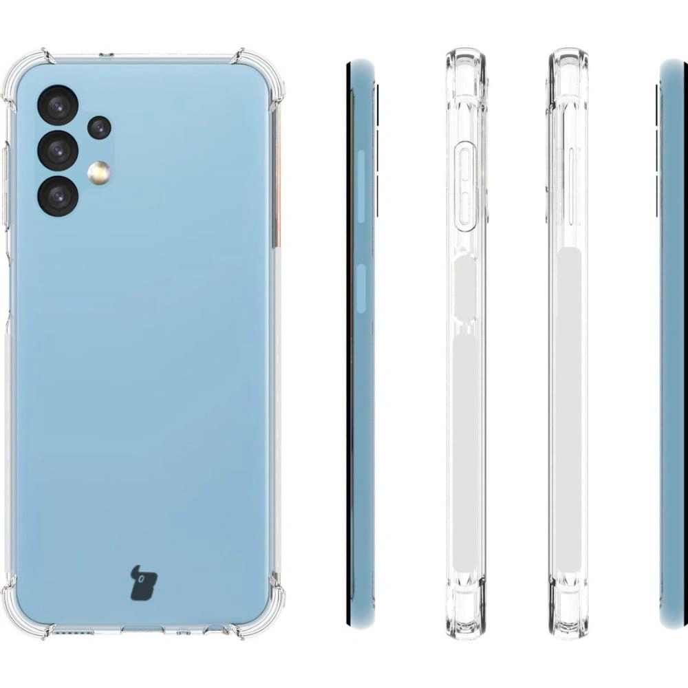 Bizon Case Clear Pack case + 2x screen glass Samsung Galaxy A13 4G clear