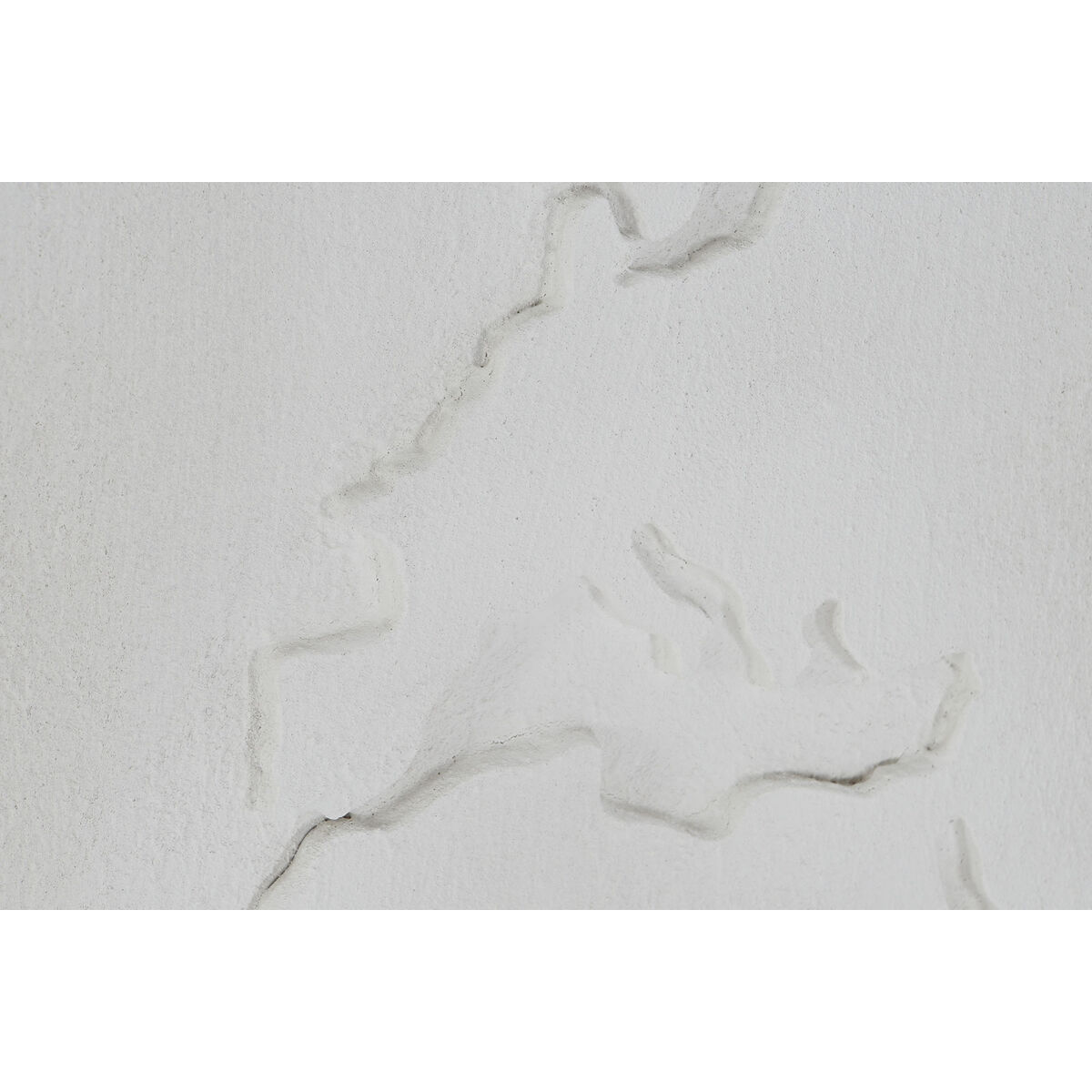 Wall Decoration Home ESPRIT White Modern World Map 180 x 4 x 120 cm (3 Pieces)