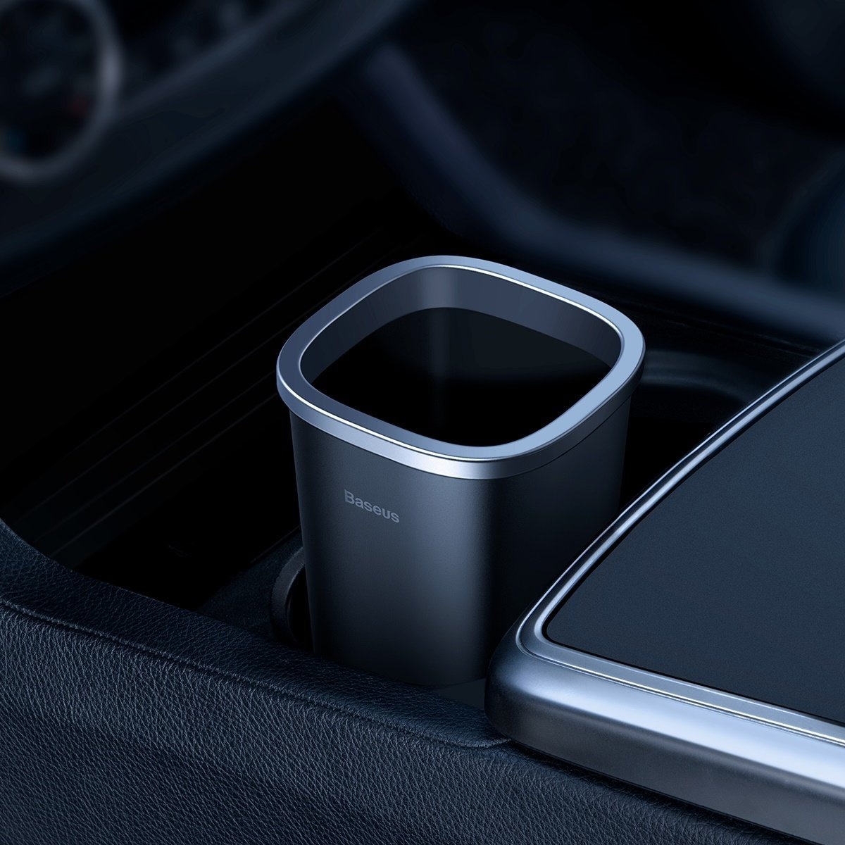 Baseus Dust-free Vehicle-mounted Trash Can 800ml (black)