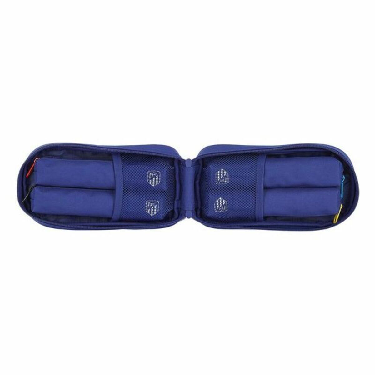Rucksack mit Federtaschen Atlético Madrid Marineblau
