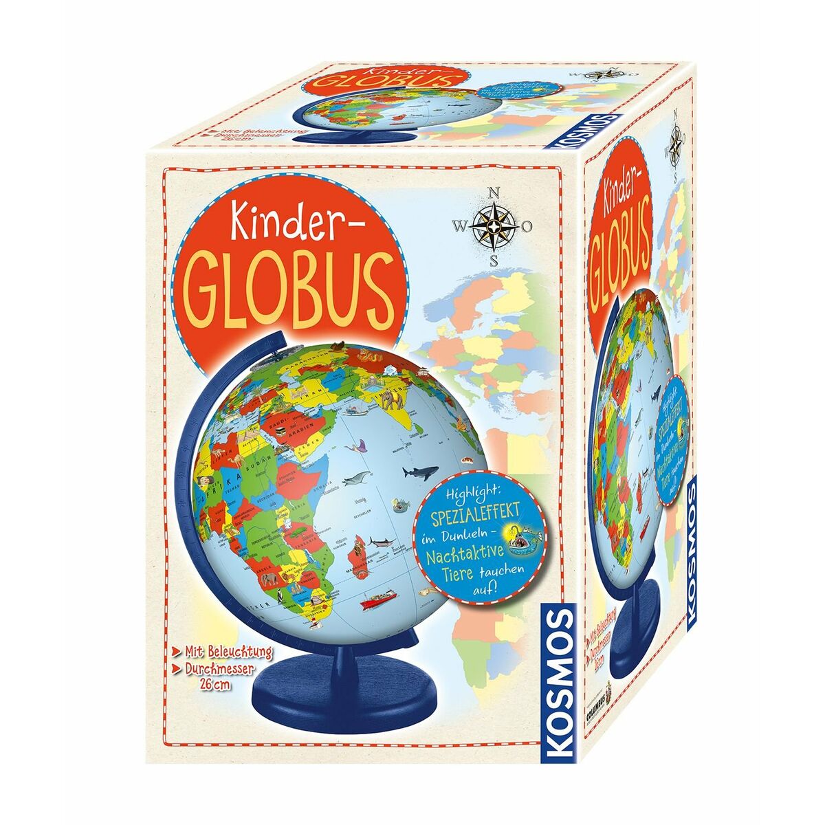 Terraqueo-Globus Kosmos 673024 Kunststoff (Restauriert A+)
